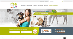 Desktop Screenshot of ifsanimal.com